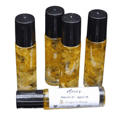 Aries Crystal Perfume Roller