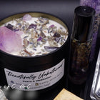 Beautifully Unbothered Amethyst Candle Gift Set