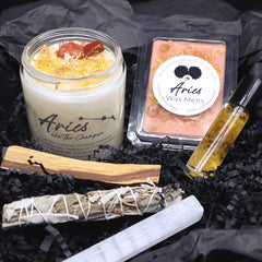 Aries Candle Gift Set