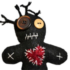 Handcrafted Black Voodoo Doll