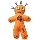 Handcrafted Orange Voodoo Doll