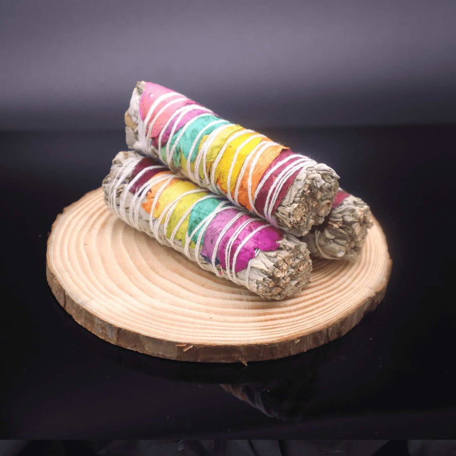 7 Chakra Cleanse Smudge Stick