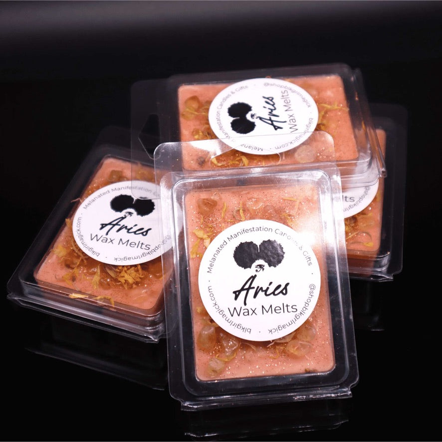 Aries Zodiac Crystal Wax Melts