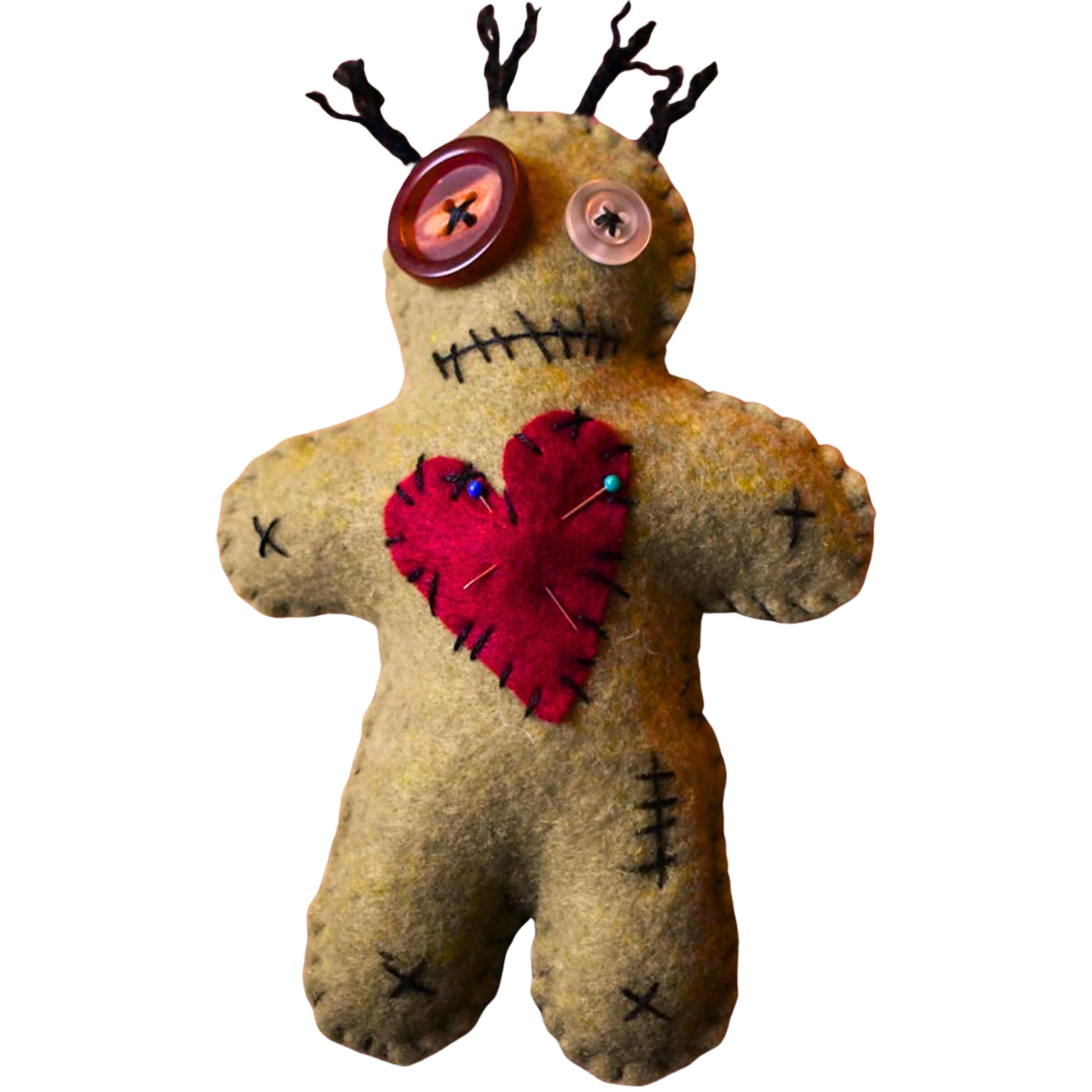 Handcrafted Brown Voodoo Doll