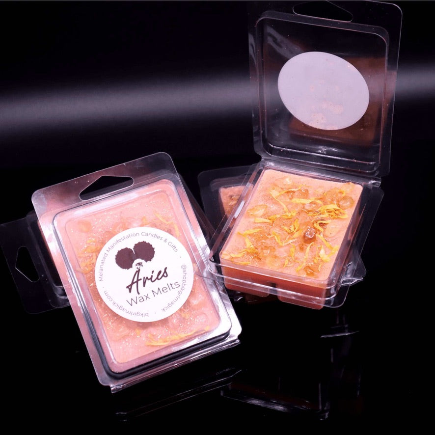 Aries Zodiac Crystal Wax Melts