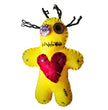 Handcrafted Yellow Voodoo Doll