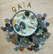 Gaia Greek Goddess Crystal Candle