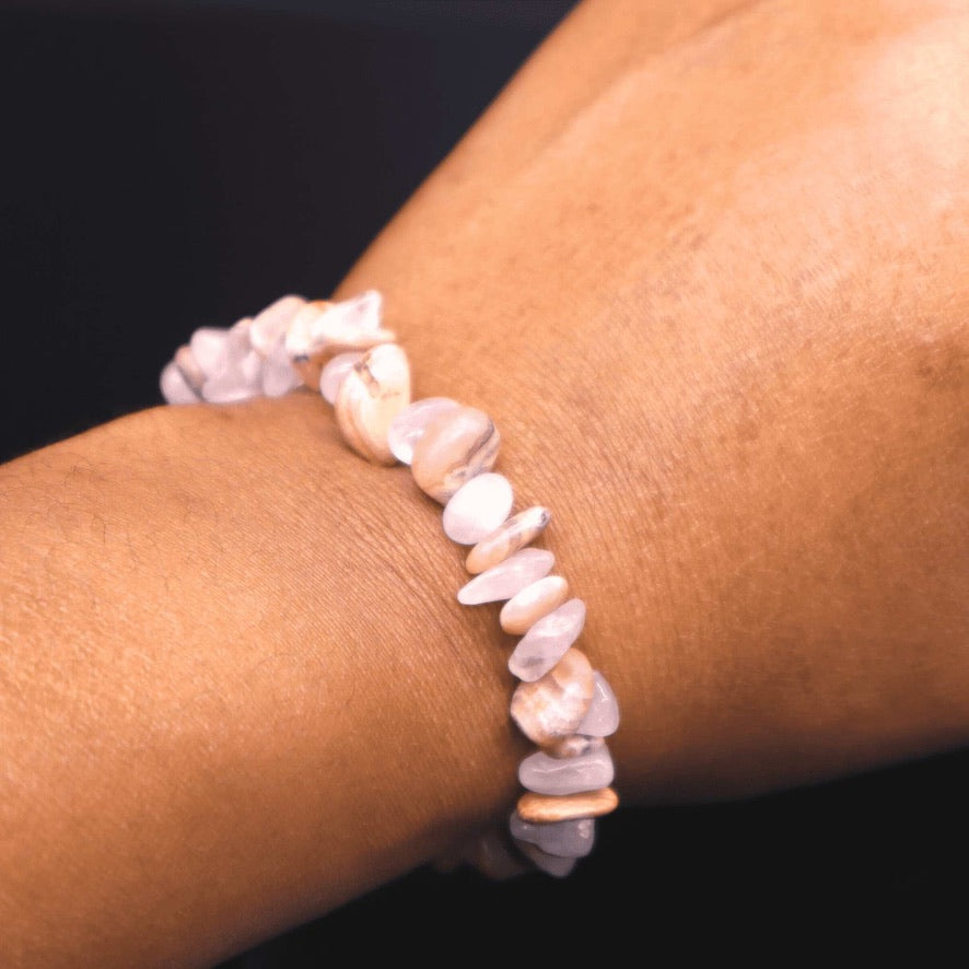 Rose Quartz Crystal Bracelet