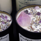 Beautifully Unbothered Amethyst Crystal Candle