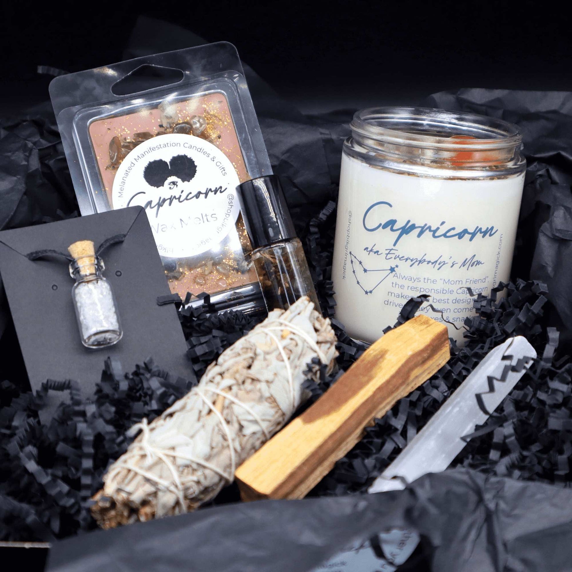 Capricorn Candle Gift Set