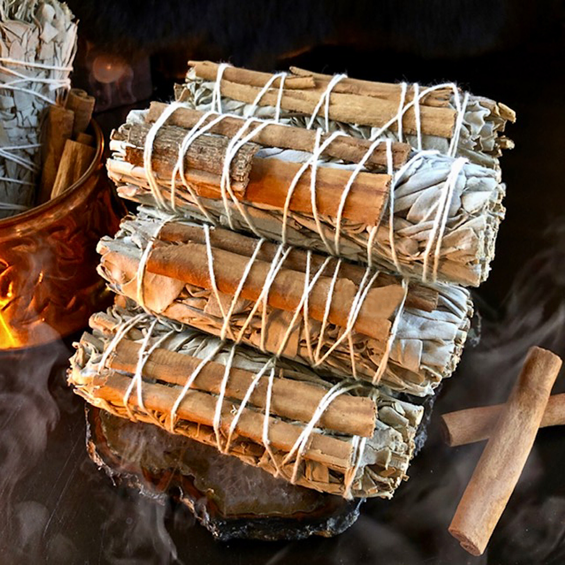 Cinnamon Money Smudge Stick