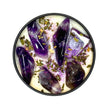 Crown Chakra Crystal Candle