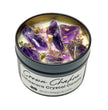 Crown Chakra Crystal Candle