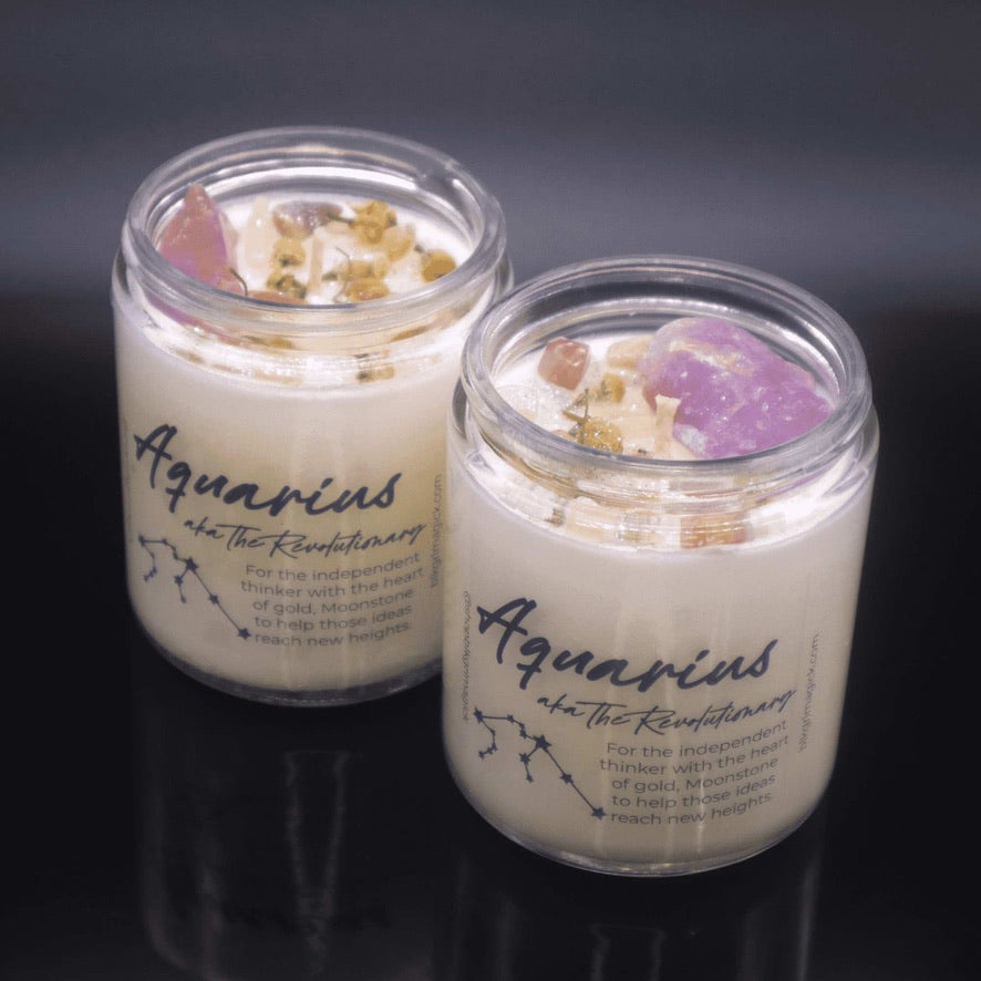 Aquarius Candle Gift Set