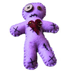 Handcrafted Purple Voodoo Doll