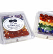 Queer Pride Rainbow Crystal Candle Gift Set