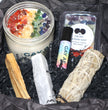 Queer Pride Rainbow Crystal Candle Gift Set