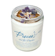 Pisces Zodiac Crystal Candle