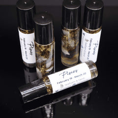 Pisces Crystal Perfume Roller