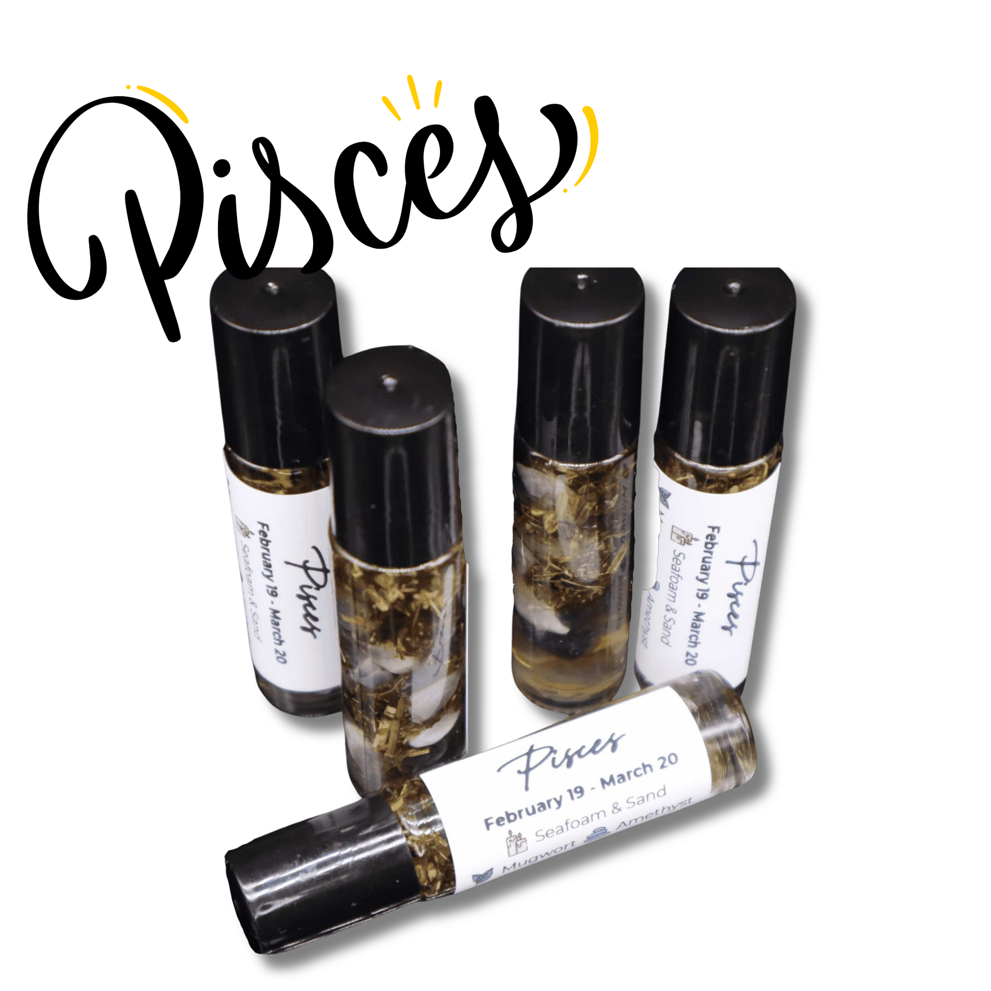 Pisces Crystal Perfume Roller