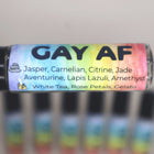 Queer Pride Rainbow Crystal Candle Gift Set