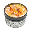 Sacral Chakra Crystal Candle