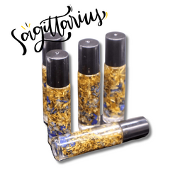 Sagittarius Crystal Perfume Roller