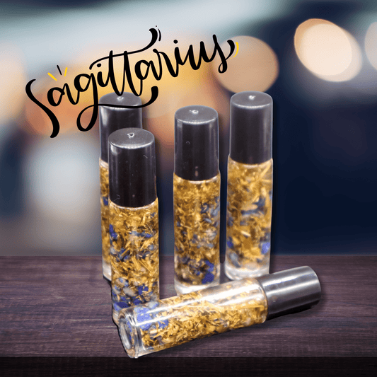 Sagittarius Crystal Perfume Roller