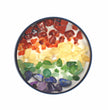 Gay AF Queer Pride Rainbow Crystal Candle