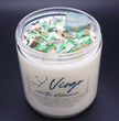 Virgo Zodiac Crystal Candle