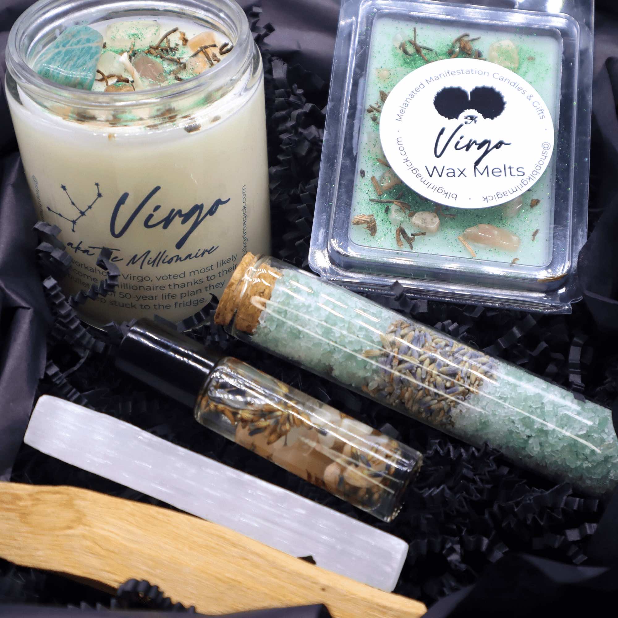 Virgo Crystal Perfume Roller